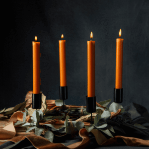 Home Amber Glow Candle Holder Set