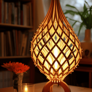 Home ceramic blue vase