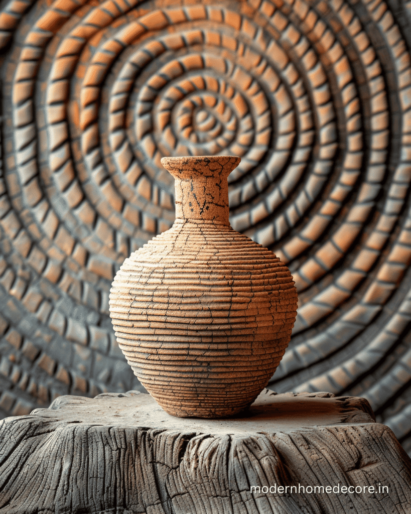 Heritage Wooden Vase